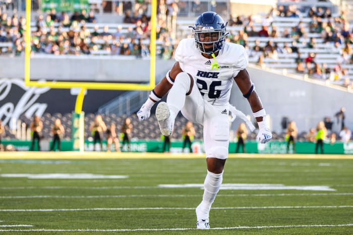 After struggling early, Gabriel became a force in Rice’s secondary in 2021.